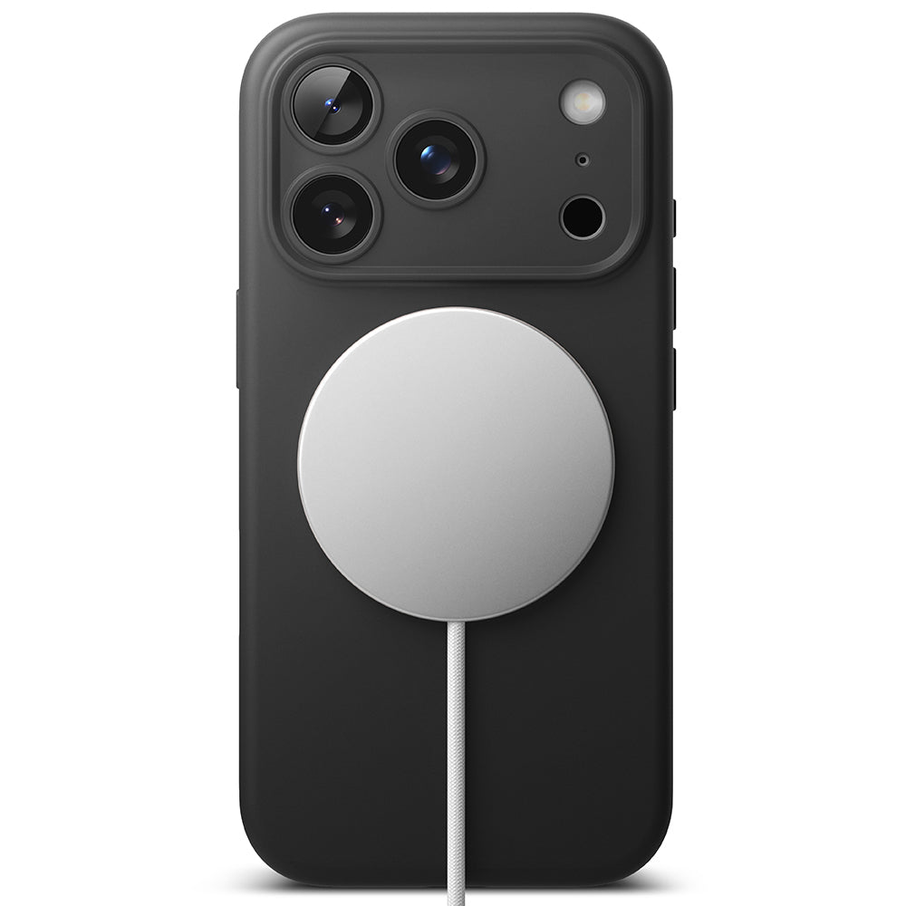 Ringke - Silicone Magnetic MagSafe - iPhone 17 Pro Max - Black