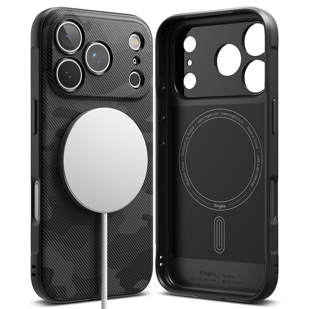 Ringke - Onyx MagSafe - iPhone 17 Pro Max - Camo Black