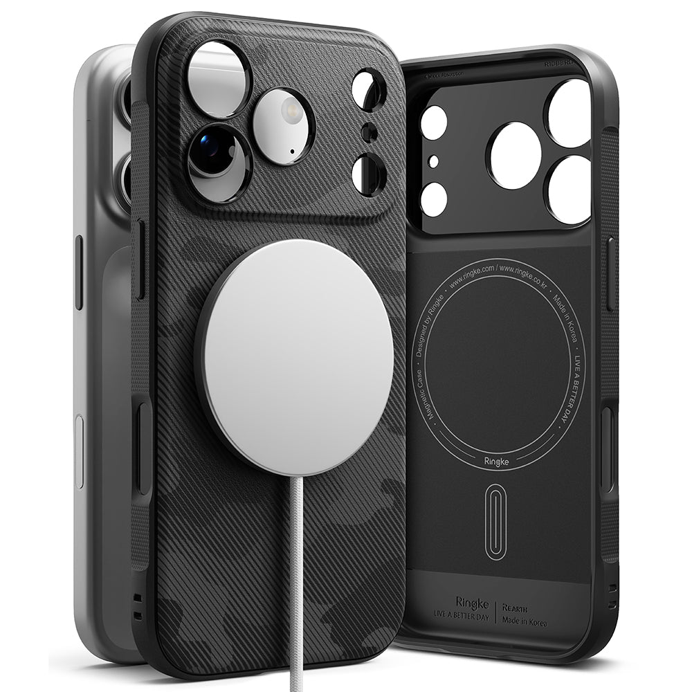 Ringke - Onyx MagSafe - iPhone 17 Pro Max - Camo Black