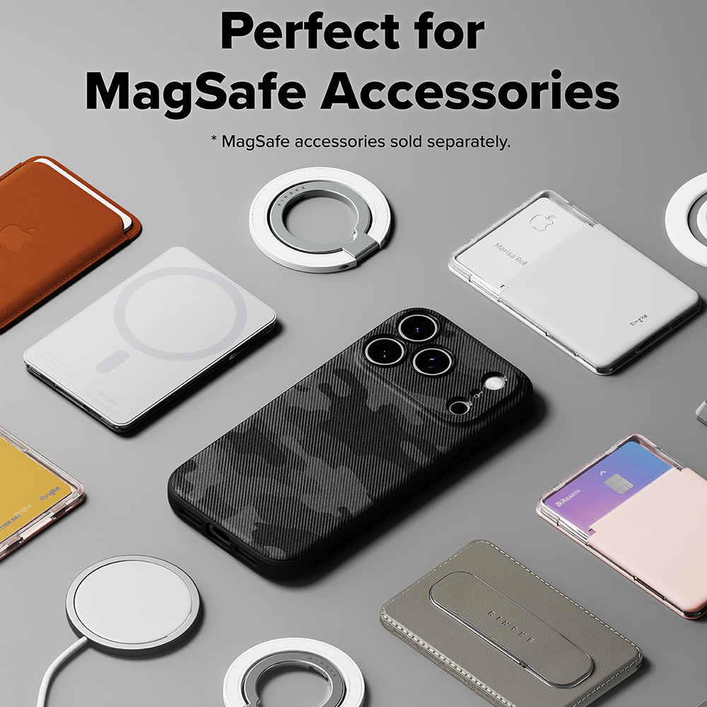 Ringke - Onyx MagSafe - iPhone 17 Pro Max - Camo Black