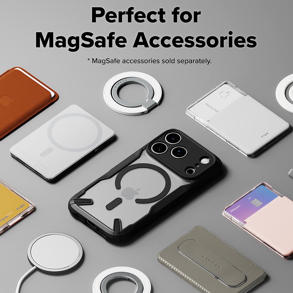 Ringke - Fusion X MagSafe - iPhone 17 Pro Max - Black