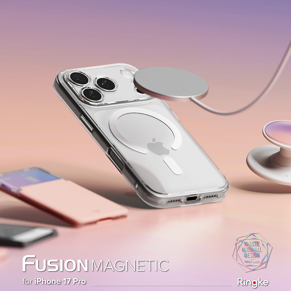 Ringke - Fusion MagSafe - iPhone 17 Pro - Matte Clear