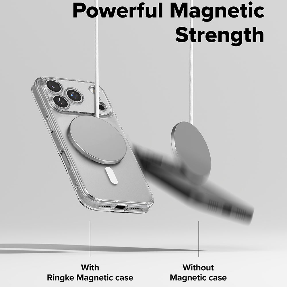 Ringke - Fusion MagSafe - iPhone 17 Pro - Matte Clear