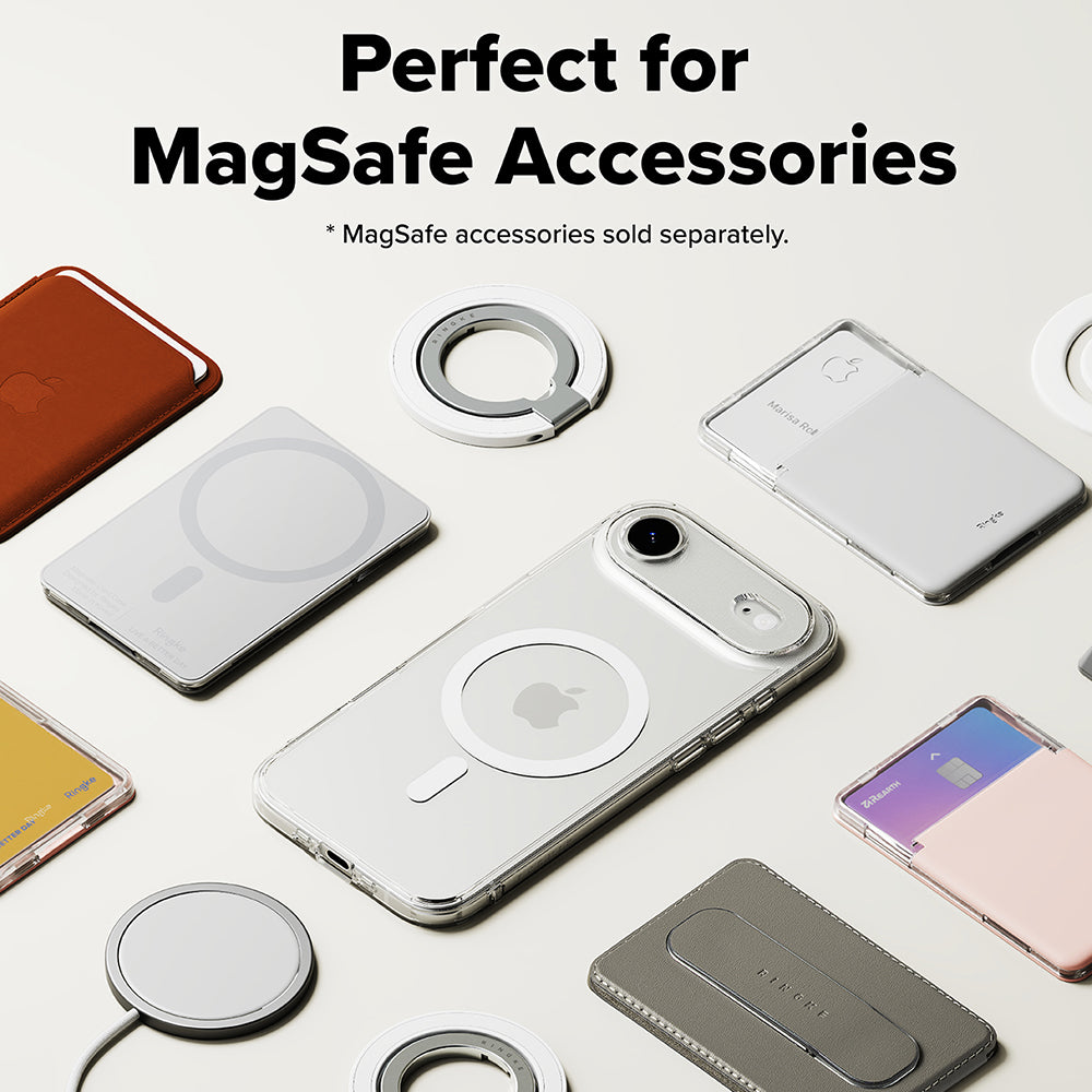 Ringke - Fusion MagSafe - iPhone 17 Air - Matte Clear