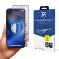 3mk - HardGlass Matt Max Tempered Screen Protector - iPhone 17 Pro - Privacy