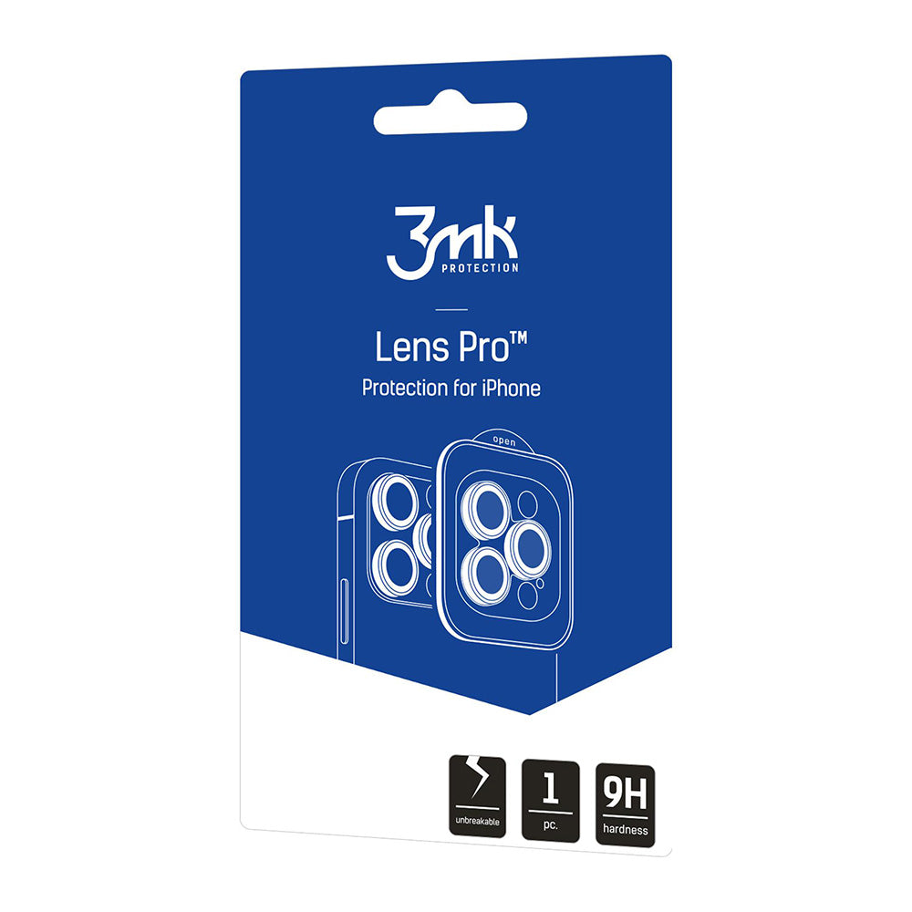 3mk - Lens Protection Pro - iPhone 17 Pro / iPhone 17 Pro Max - Titanium Gray