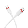 Borofone - Data Cable Beneficio Series (BX110) - Premium Line, Type-C to Type-C, High-quality, Fast Charging, 60W, 1m - 