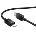 Borofone - Data Cable Placer Series (BX120) - Type-C to Lightning, Aluminum Alloy Shell, Nylon Braided Cable, 27W, 1m - 
