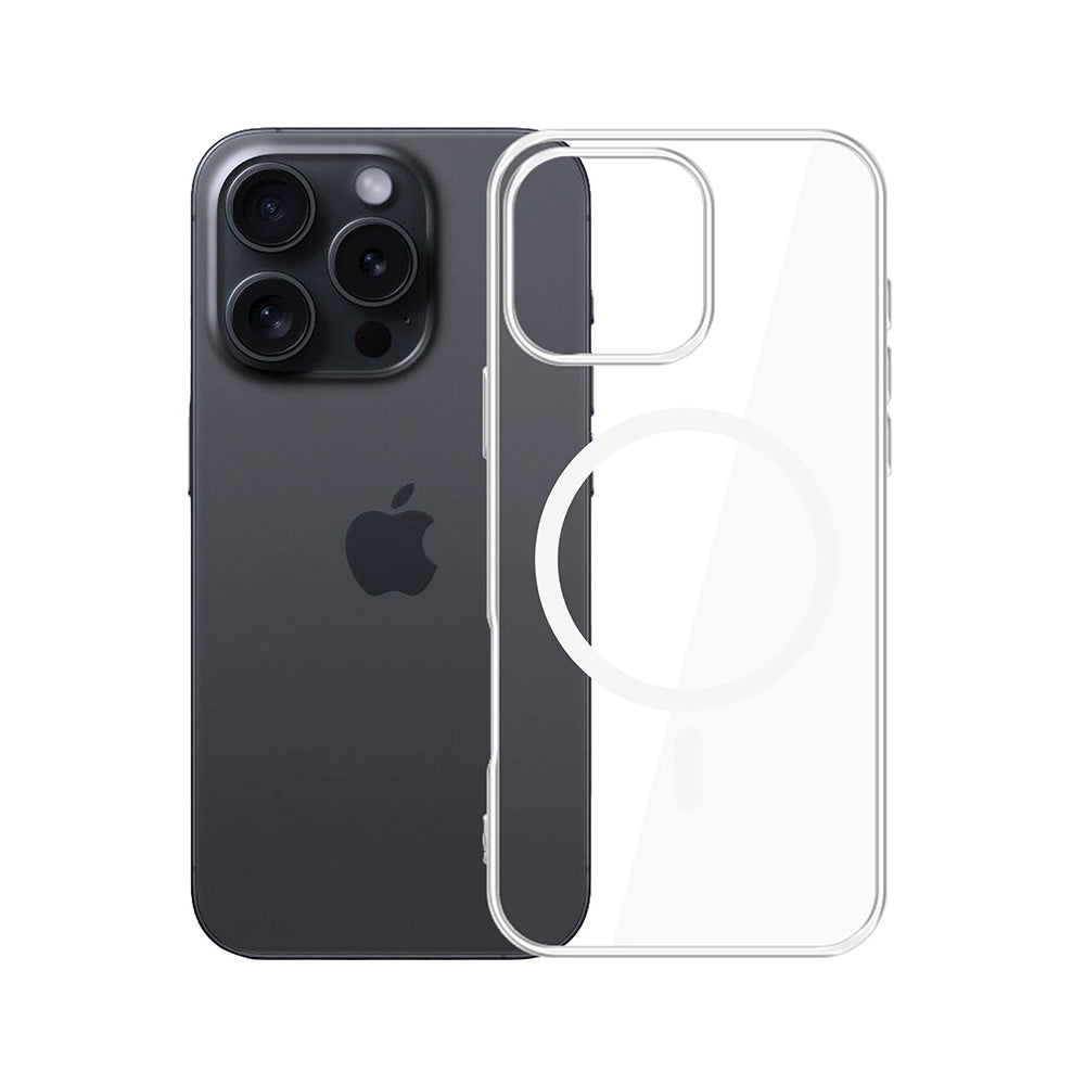 3mk - Clear MagCase - iPhone 16 Pro Max - Transparent