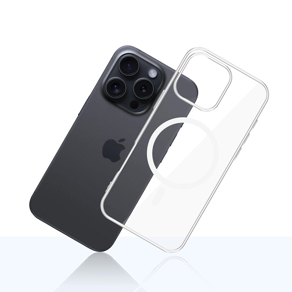 3mk - Clear MagCase - iPhone 16 Pro Max - Transparent