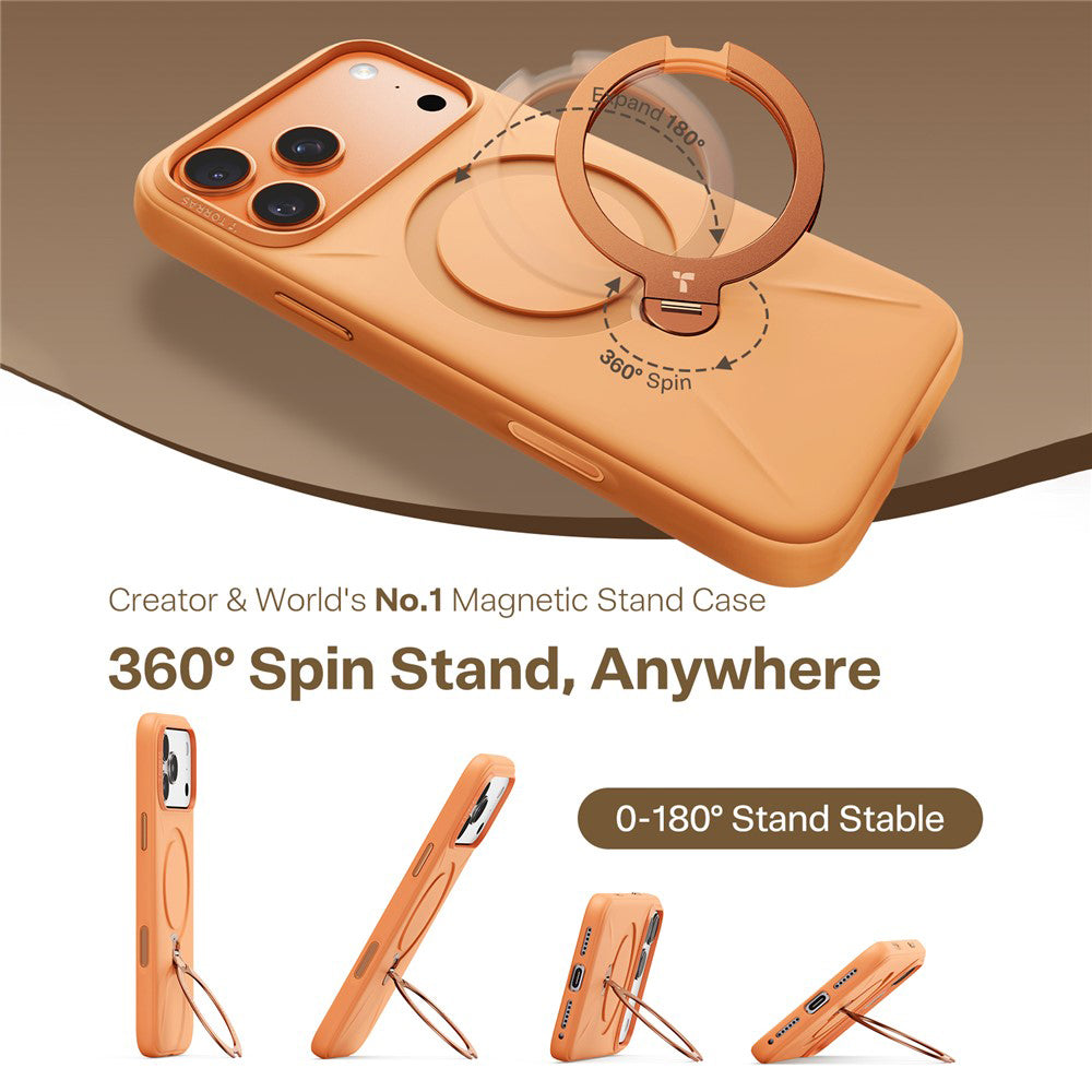 Torras - QPRO Silicone Series - iPhone 17 Pro Max - Orange