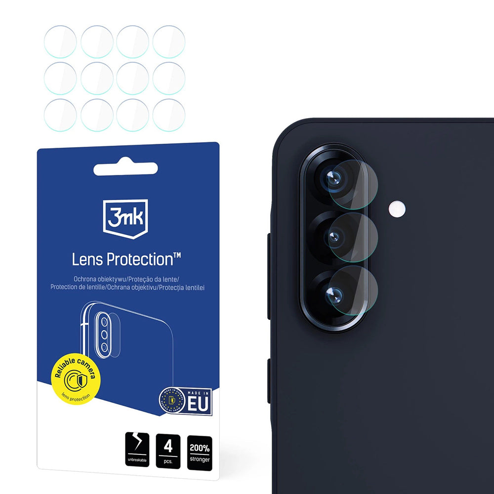 3mk - Lens Protection (4 pack) - Samsung Galaxy A56 5G - Clear
