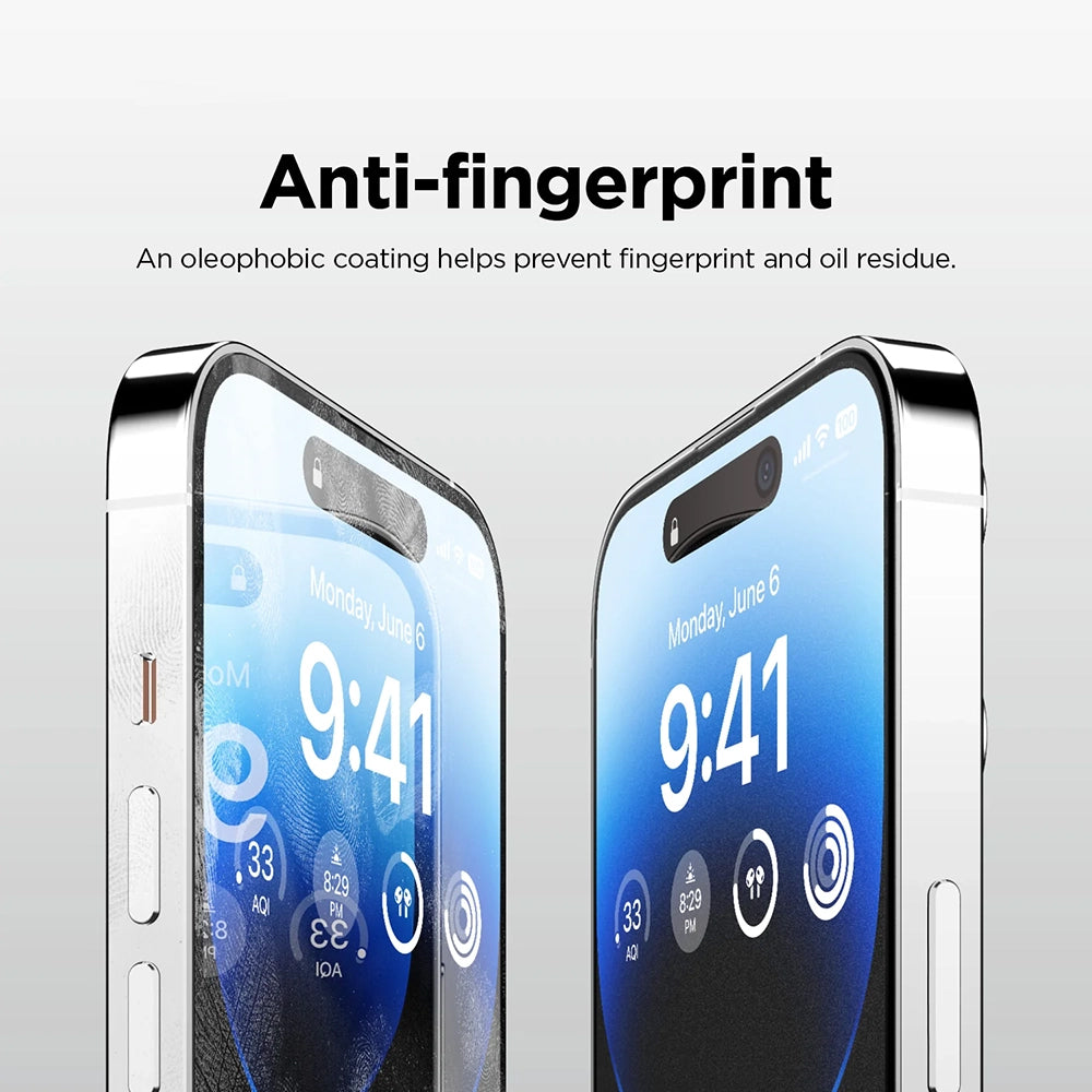 ANANK - 2.5D 5X Reinforced Anti-fingerprint Screen Protector - iPhone 17 Air - Black