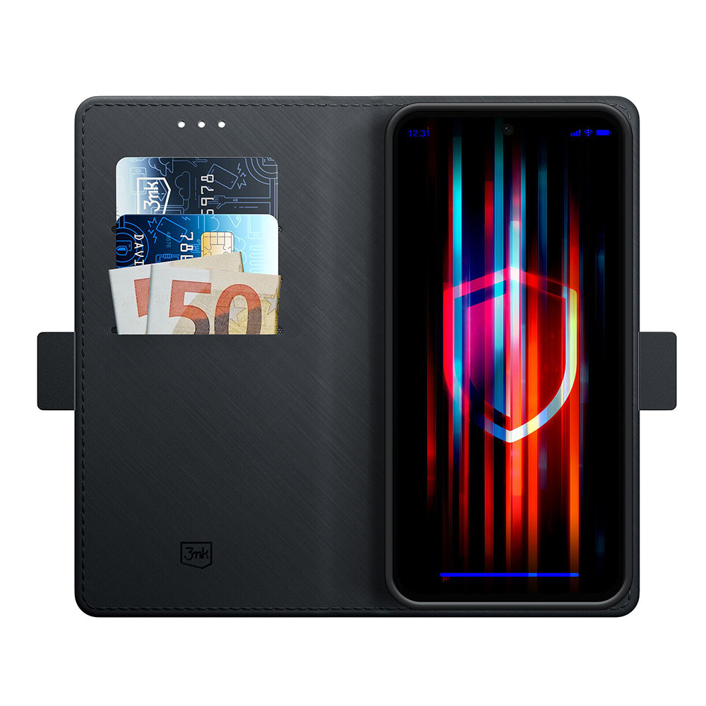 3mk - Wallet Case - Samsung Galaxy S24 - Black