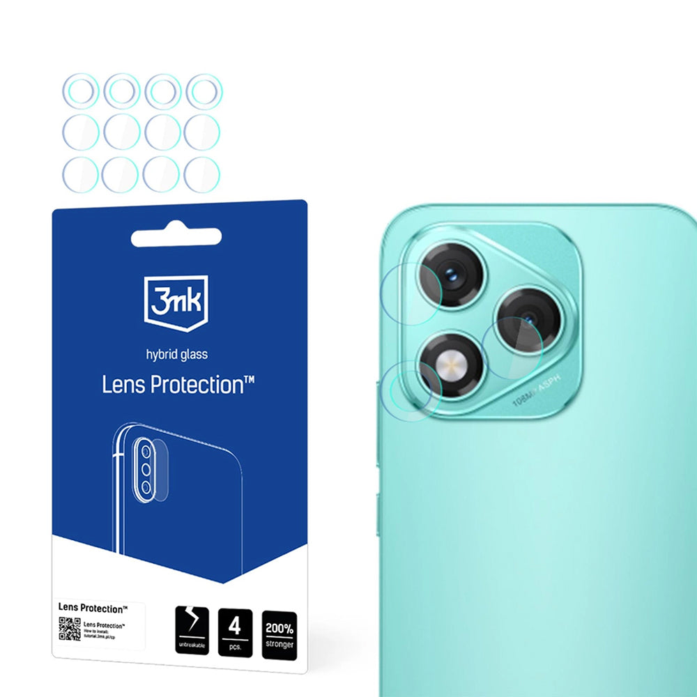 3mk - Lens Protection (4 pack) - Honor 400 Lite - Clear