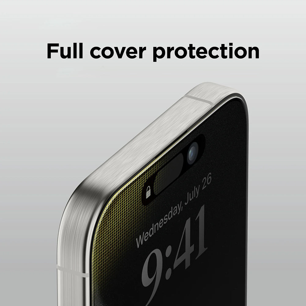 ANANK - 2.5D 5X Reinforced 180° Privacy Screen Protector - iPhone 17 Air - Black