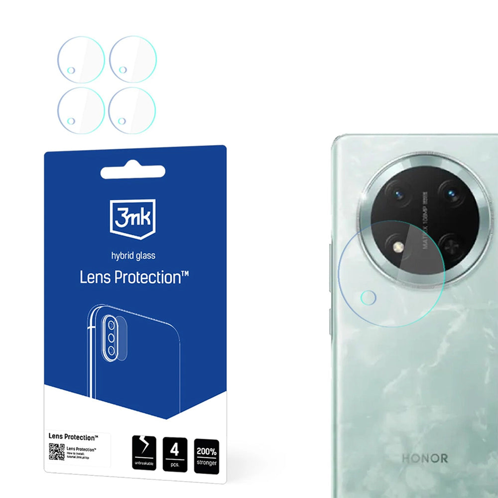 3mk - Lens Protection (4 pack) - Honor Magic7 Lite / X9c - Clear