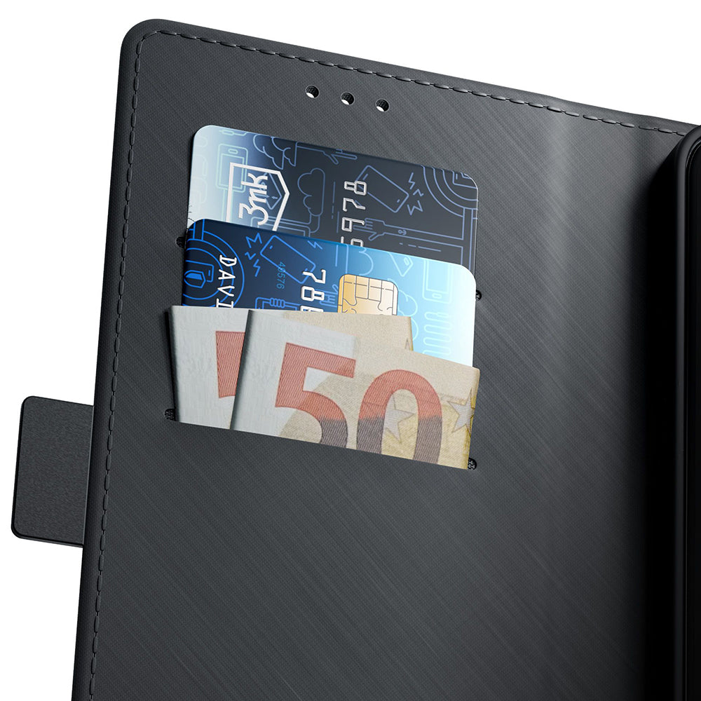 3mk - Wallet Case - Samsung Galaxy A26 5G - Black