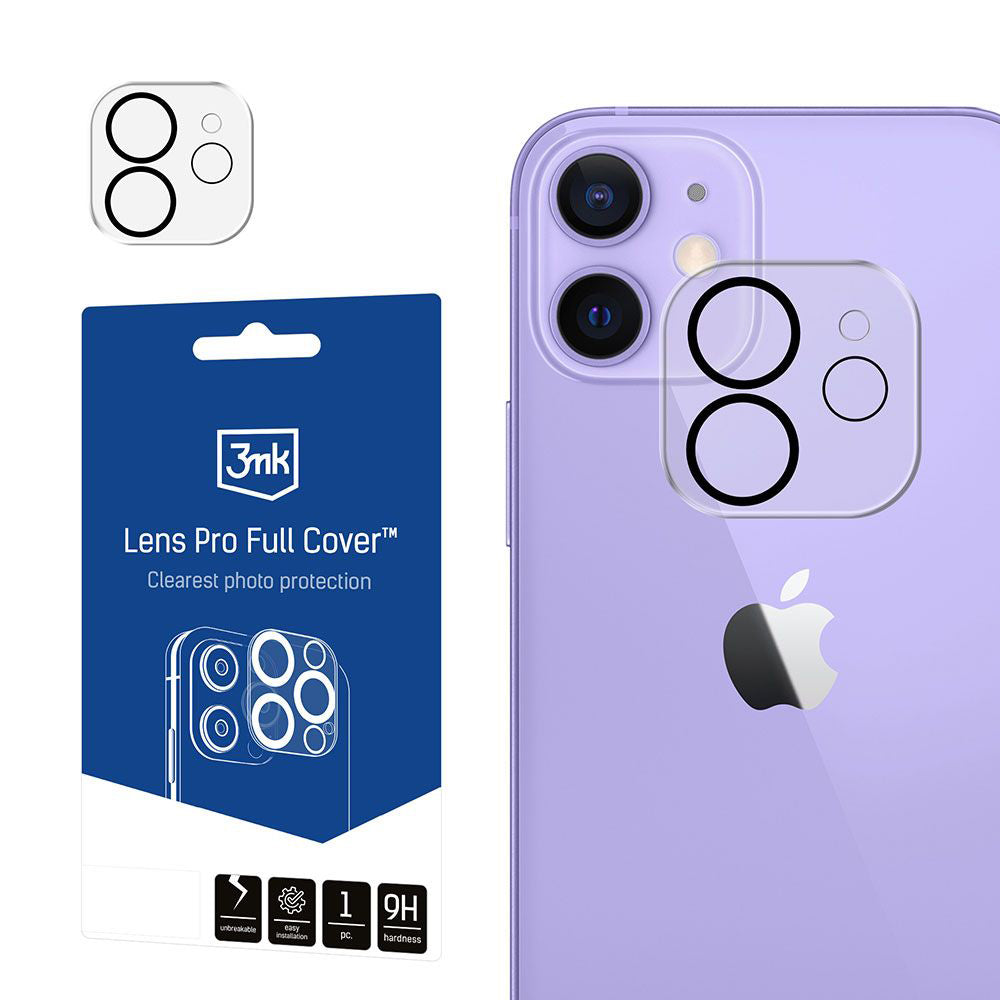 3mk - Lens Protection - iPhone 12 - Clear