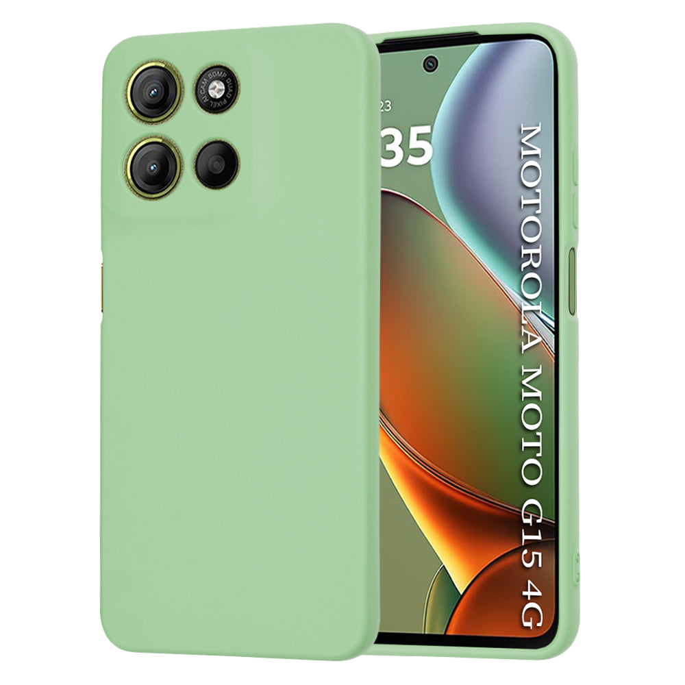 TechSuit Husa de protectie Techsuit SoftFlex compatibil cu Motorola Moto G15 / G15 Power / G17 / G17 Power, Verde Menta