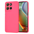TechSuit Husa de protectie Techsuit SoftFlex compatibil cu Motorola Moto G15 / G15 Power / G17 / G17 Power, Roz Intens