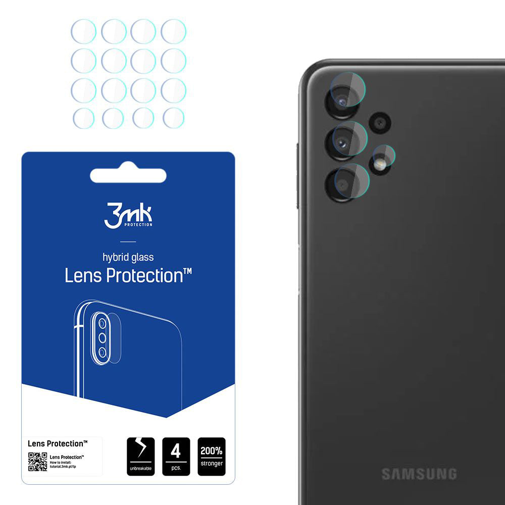 3mk - Lens Protection (4 pack) - Samsung Galaxy A13 4G - Clear