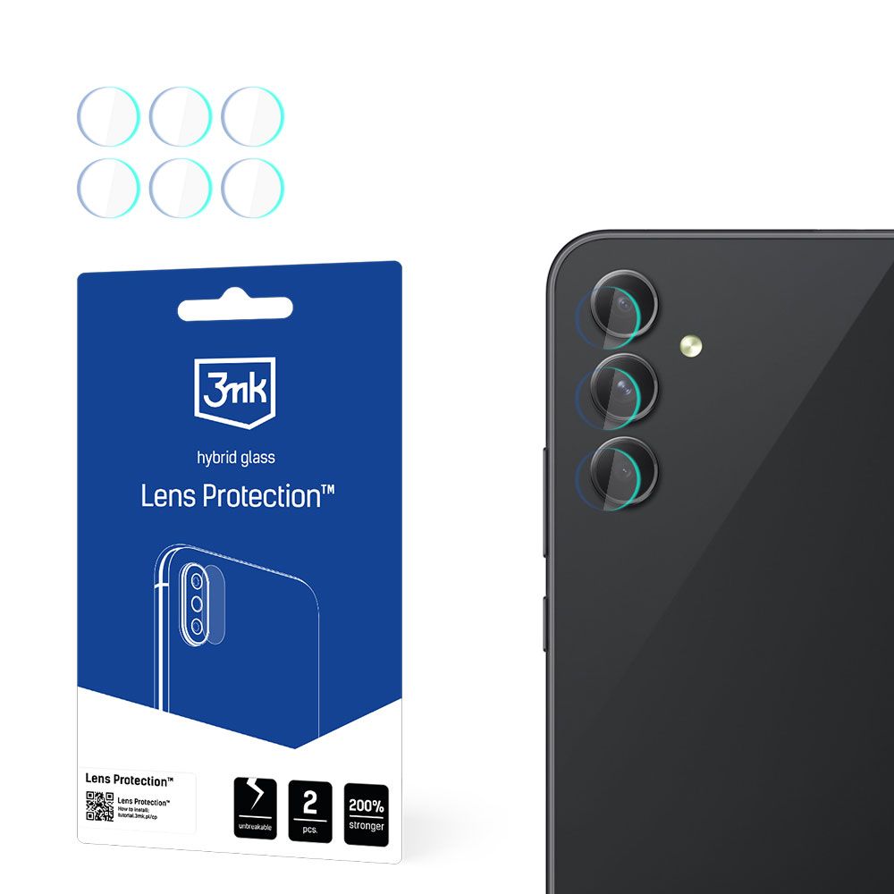 3mk - Lens Protection (4 pack) - Samsung Galaxy A54 - Clear