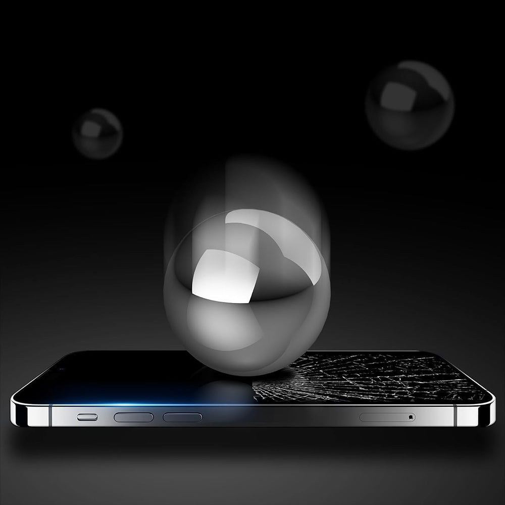 ANANK - 3D Anti-crack Screen Protector - iPhone 15 Pro Max - Black