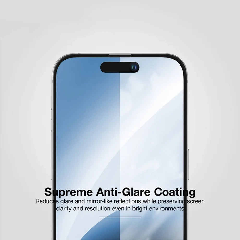 ANANK - 2.5D 10X Reinforced CG Screen Protector - iPhone 17 Pro Max - Black
