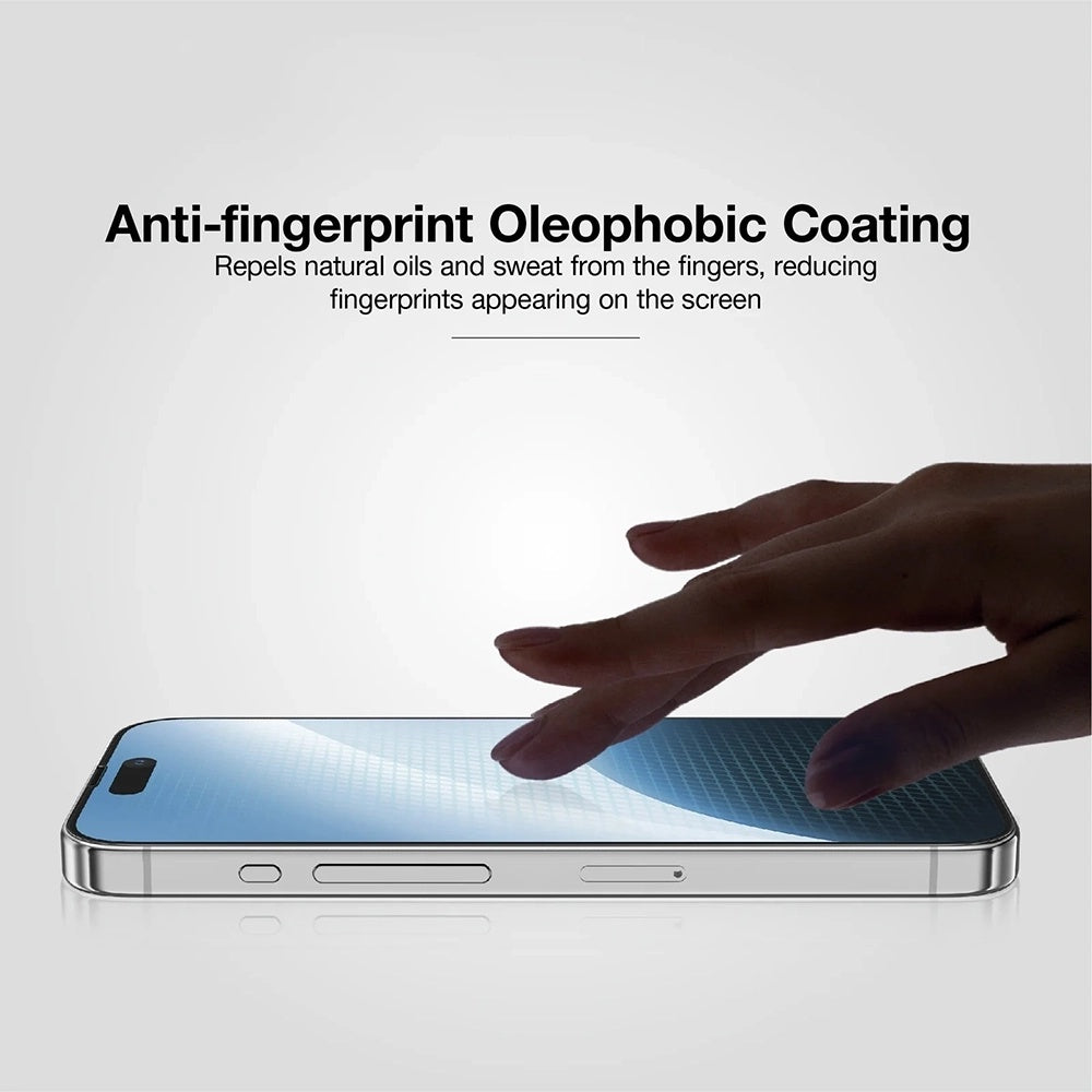 ANANK - 2.5D 10X Reinforced CG Screen Protector - iPhone 17 - Black