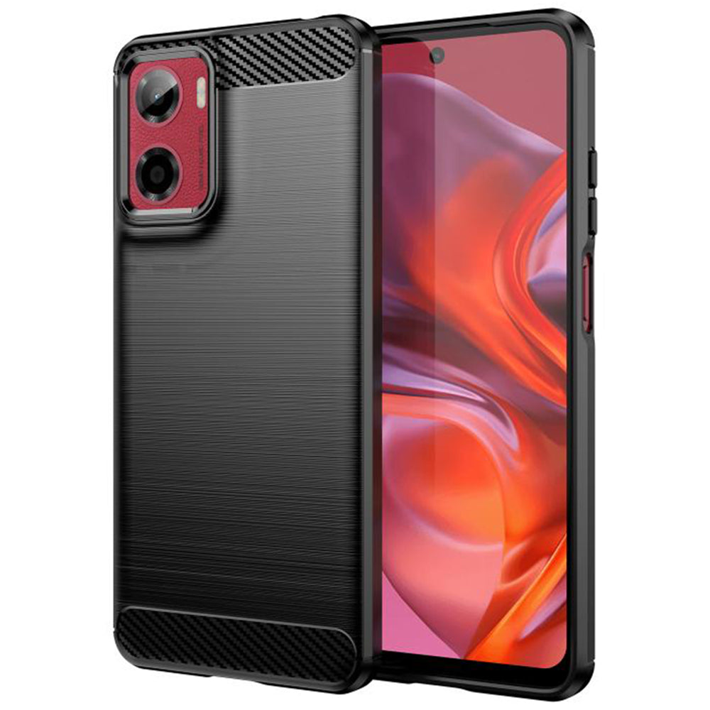 Techsuit - Carbon Silicone - Motorola Moto G05 / E15 - Black