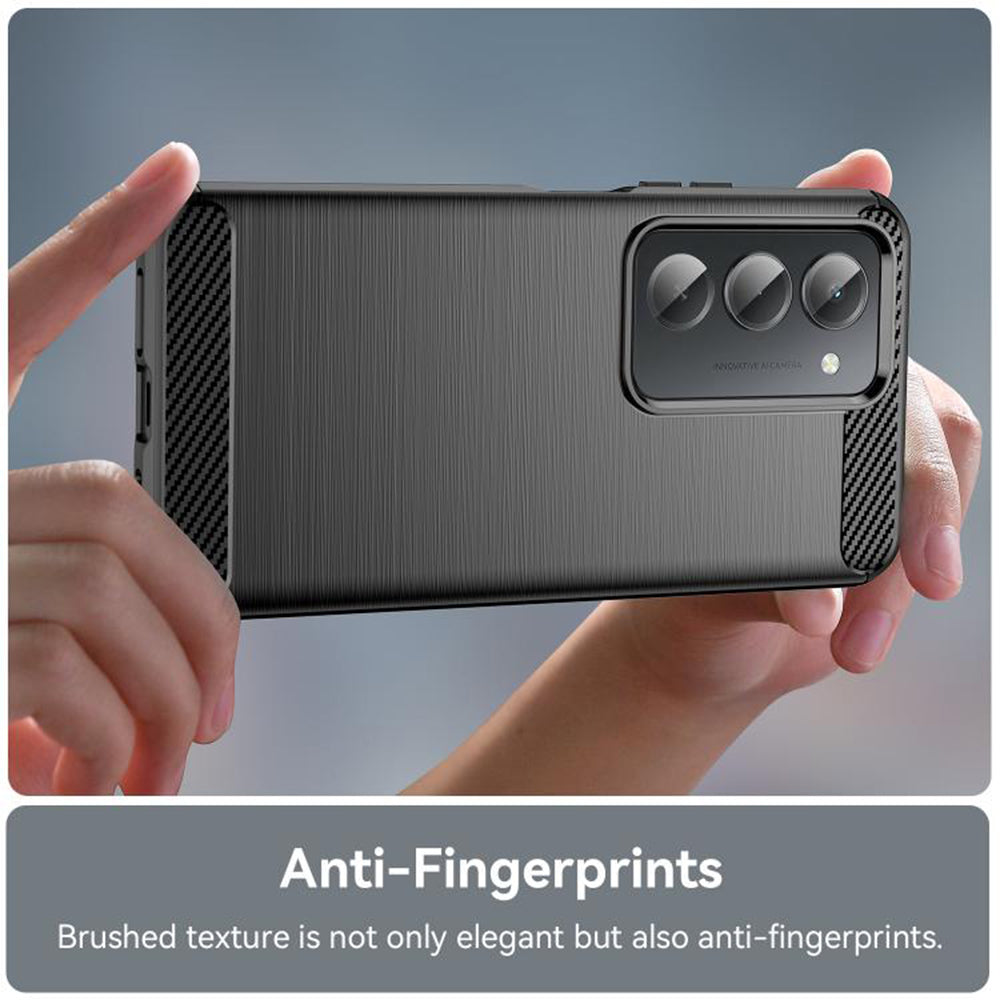 Techsuit - Carbon Silicone - Xiaomi Redmi 15 4G / Redmi 15 5G - Black