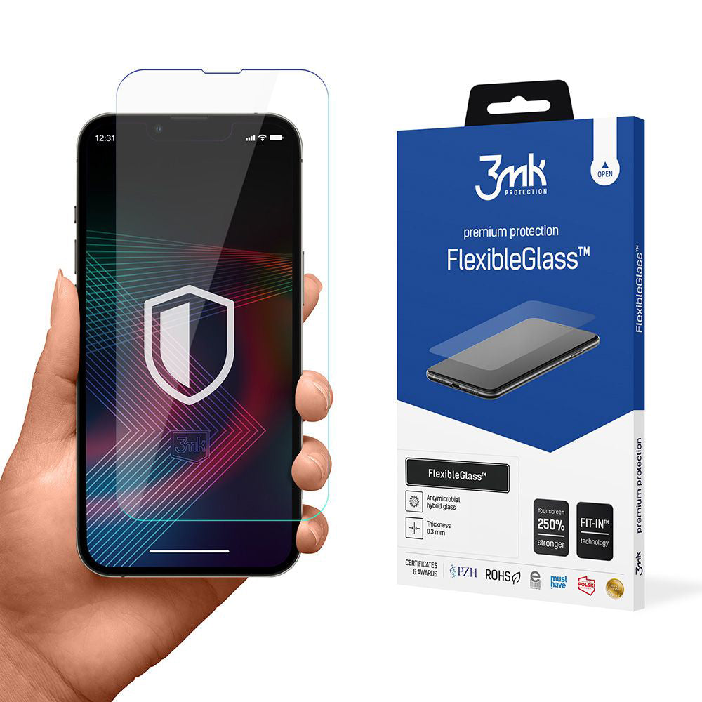 3mk - FlexibleGlass - iPhone 14 / iPhone 14 Pro - Clear
