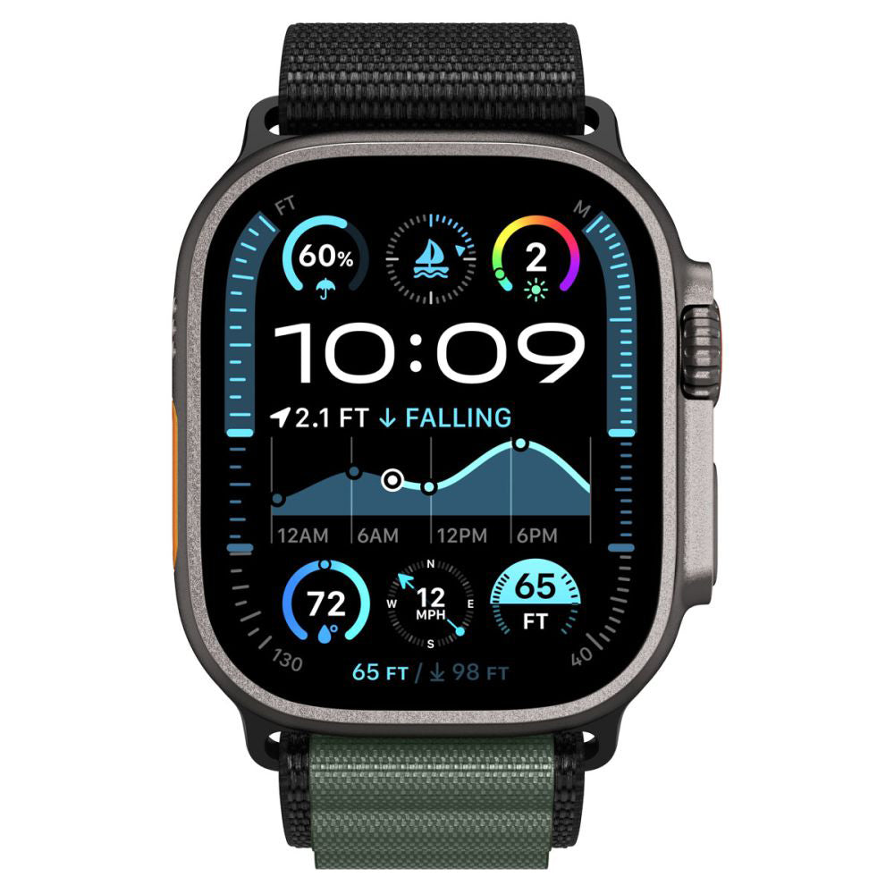 Spigen Curea smartwatch Spigen Watchband WBF1 (AMP10223) compatibil cu Apple Watch 6/7/8/9/10/11/SE/SE 2/SE 3/ Ultra/Ult