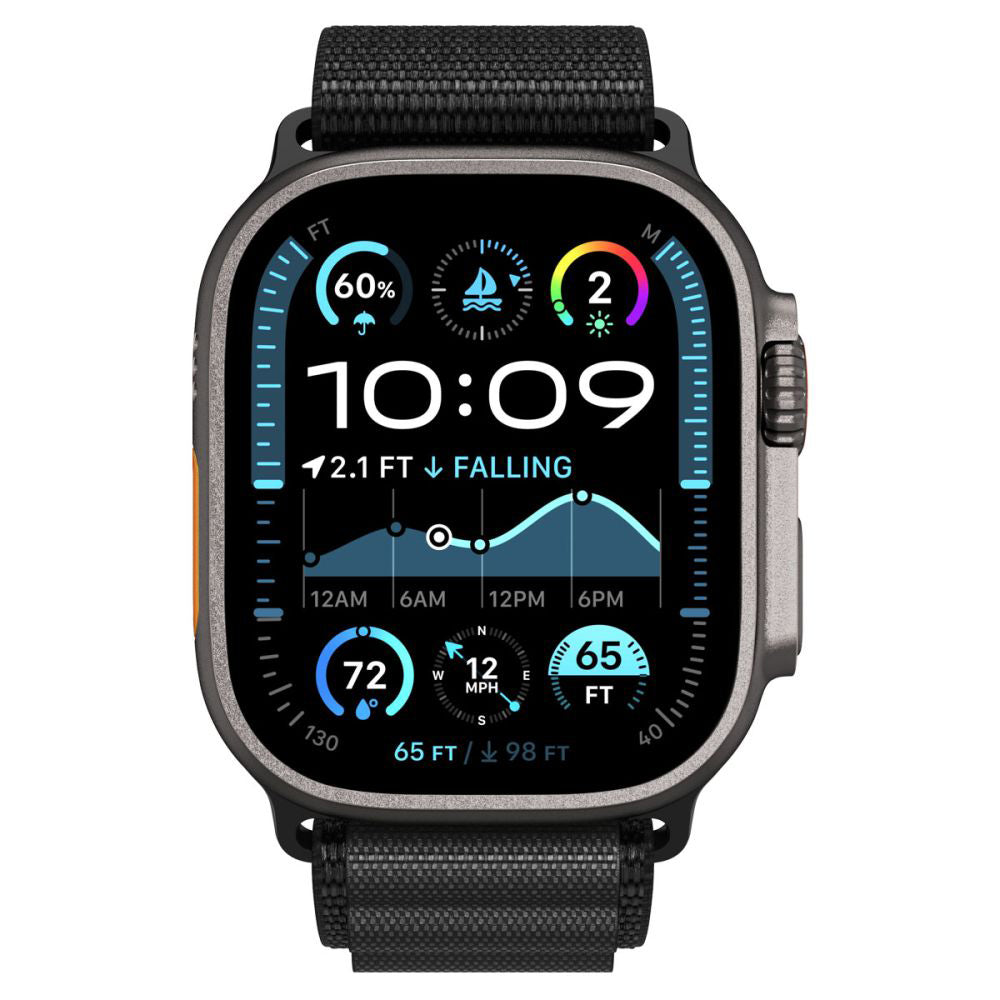 Spigen Curea smartwatch Spigen Watchband WBF1 (AMP10144) compatibil cu Apple Watch 6/7/8/9/10/11/SE/SE 2/SE 3/ Ultra/Ult