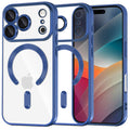 Husa pentru iPhone 17 Pro - Techsuit Luxury Crystal MagSafe - Deep Blue