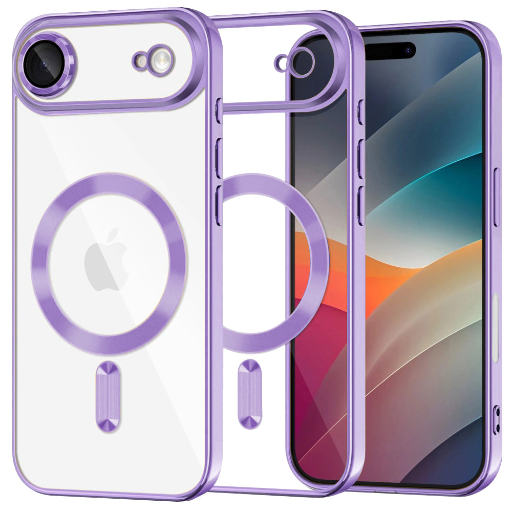Techsuit - Luxury Crystal MagSafe - iPhone 17 Air - Light Purple