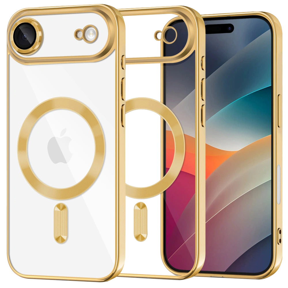 Techsuit - Luxury Crystal MagSafe - iPhone 17 Air - Gold