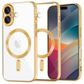 Techsuit - Luxury Crystal MagSafe - iPhone 17 - Gold