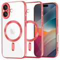 Techsuit - Luxury Crystal MagSafe - iPhone 17 - Red