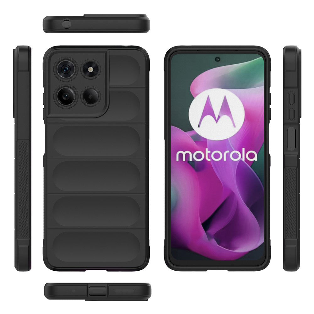 Techsuit - Magic Shield - Motorola Moto G15 / G15 Power / G17 / G17 Power - Black