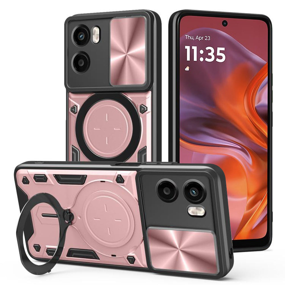 Techsuit - CamGuard Pro - Motorola Moto G05 / E15 - Rose Gold