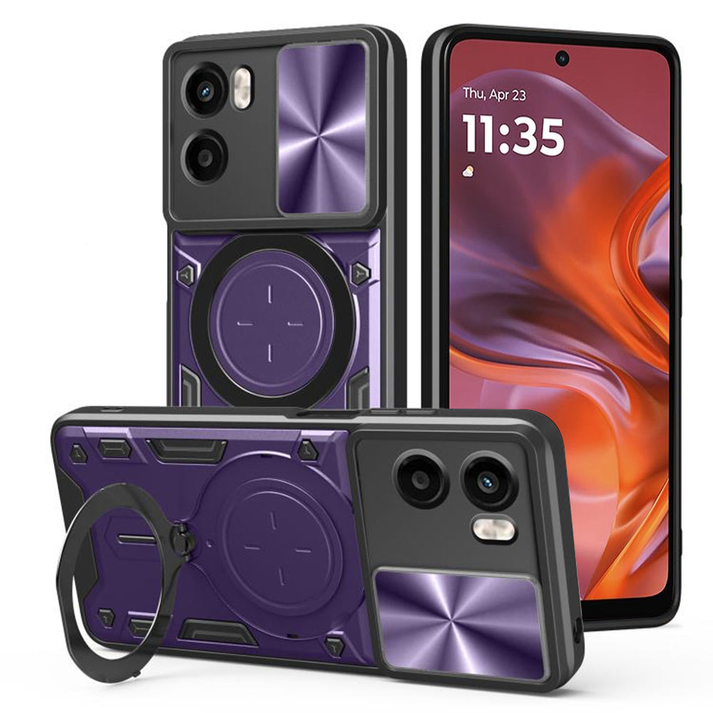 Techsuit - CamGuard Pro - Motorola Moto G05 / E15 - Purple