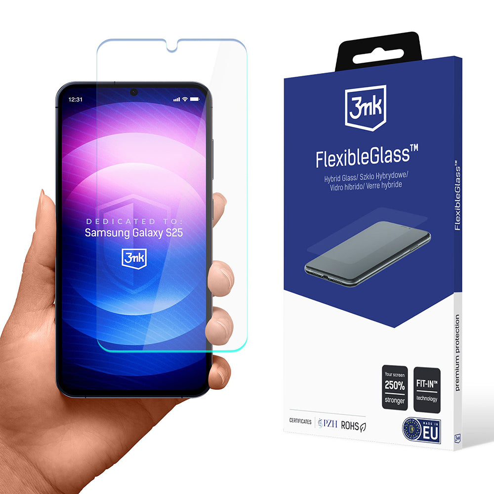 3mk - FlexibleGlass - Samsung Galaxy S25 - Clear