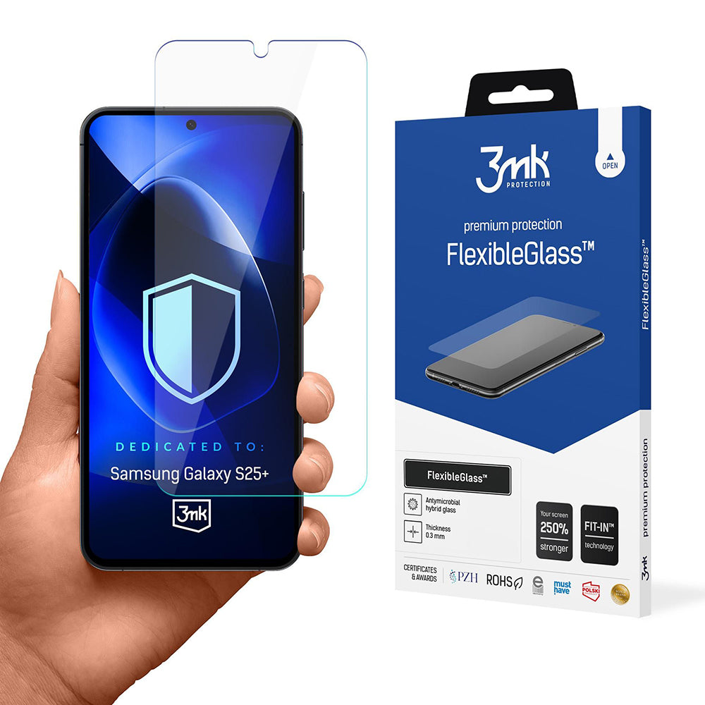 3mk - FlexibleGlass - Samsung Galaxy S25 Plus - Clear