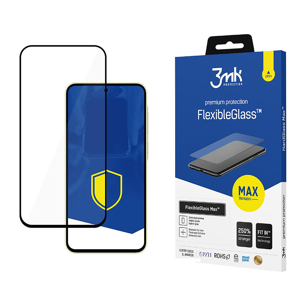 3mk - FlexibleGlass Max - Samsung Galaxy A35 5G - Black