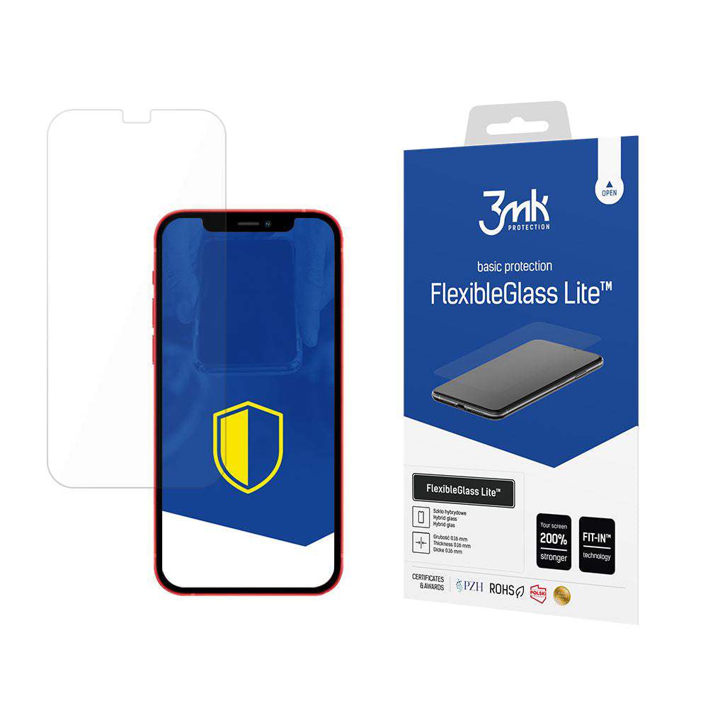 3mk - FlexibleGlass Lite - iPhone 12 Pro / iPhone 12 - Clear