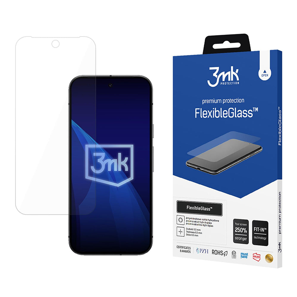 3mk - FlexibleGlass - Google Pixel 9a - Clear