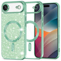 Techsuit - Luxury Glitter MagSafe - iPhone 17 Air - Light Green