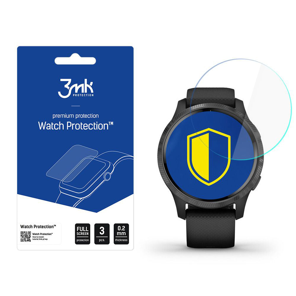 3mk - Watch Protection ARC (3 pack) - Garmin Venu 2S - Clear